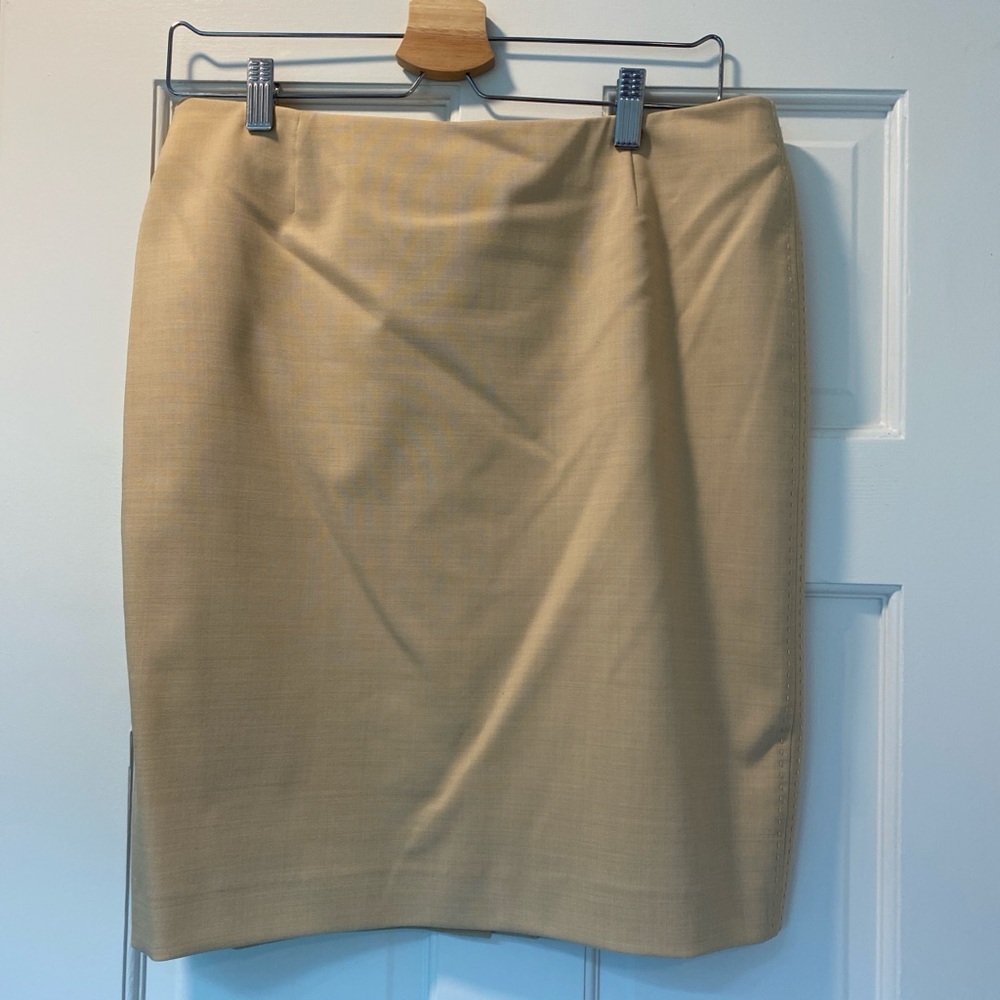 Elegant Tan Women's Skirt